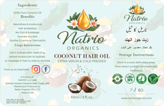 Coconut Hair Oil 60ml