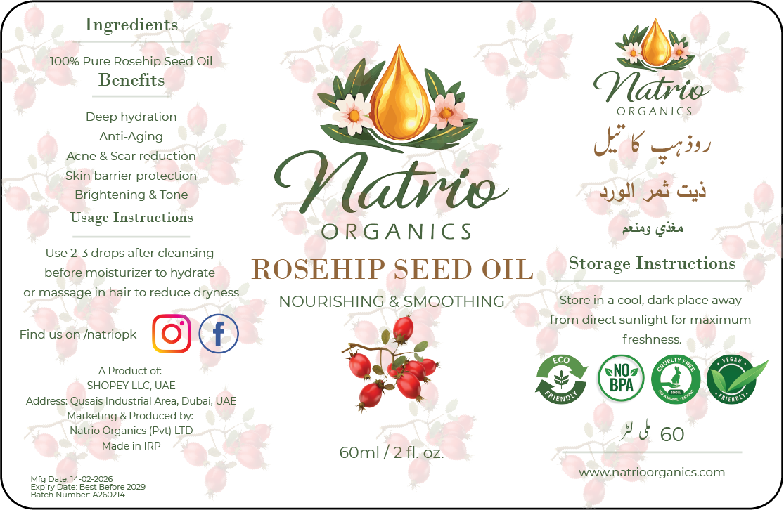 Rosehip Seed Oil 60ml