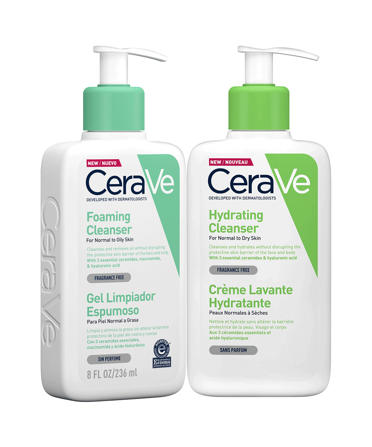 Cerave Cleansers Duo in Dubai, Abu Dhabi and UAE at Shopey