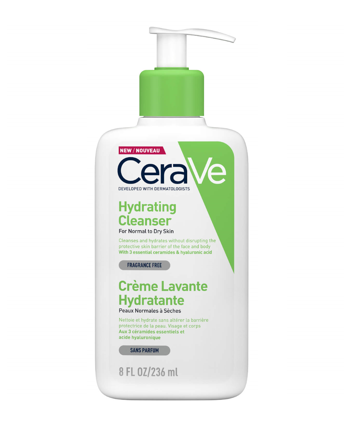 Cerave Hydrating Cleanser for normal to dry skin 236ml  8oz in Dubai, Abu Dhabi and UAE 