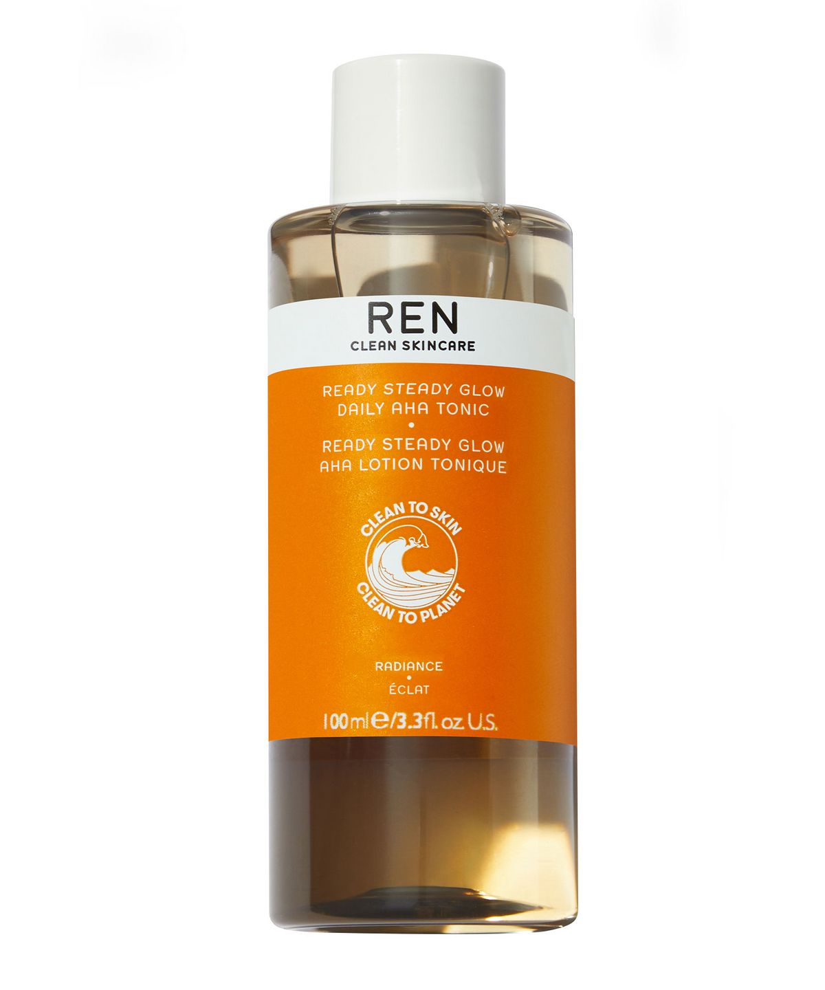 Ren Clean Skincare Ready Steady Glow Daily AHA Tonic (100ml) in UAE at Shopey